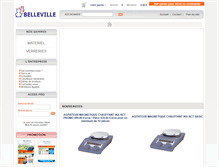Tablet Screenshot of belleville-sa.com